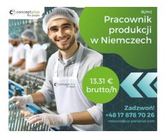 Pracownik produkcji (k/m) - pary, grupy, studenci/uczniowie - Niemcy