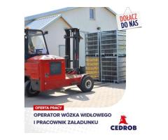 Operator Wózka Widłowego - Załadunek Klatek - Zapewniamy Transport